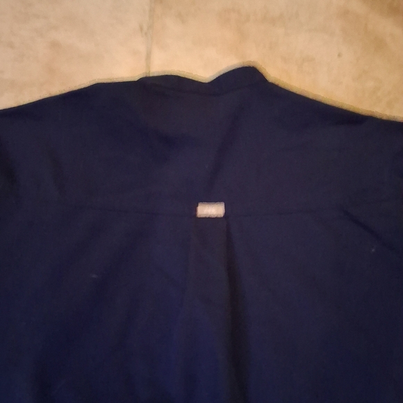 FIGS RAFAELA SCRUB TOP Navy Blue Shirt XS - Picture 4 of 4